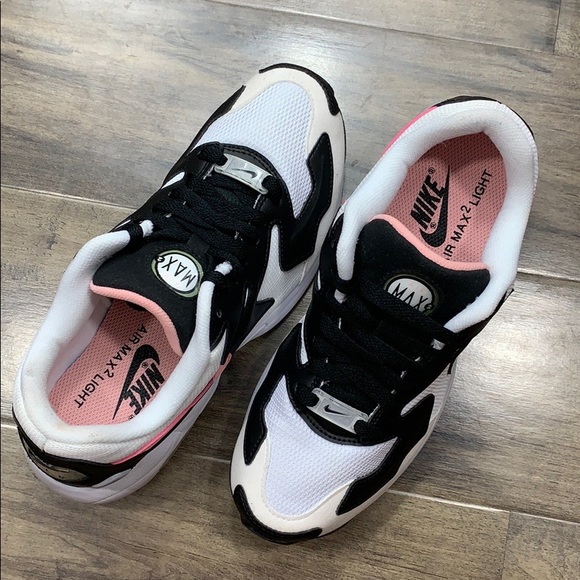 W NIKE AIR MAX2 LIGHT white/bleached coral-black - Picture 3 of 16